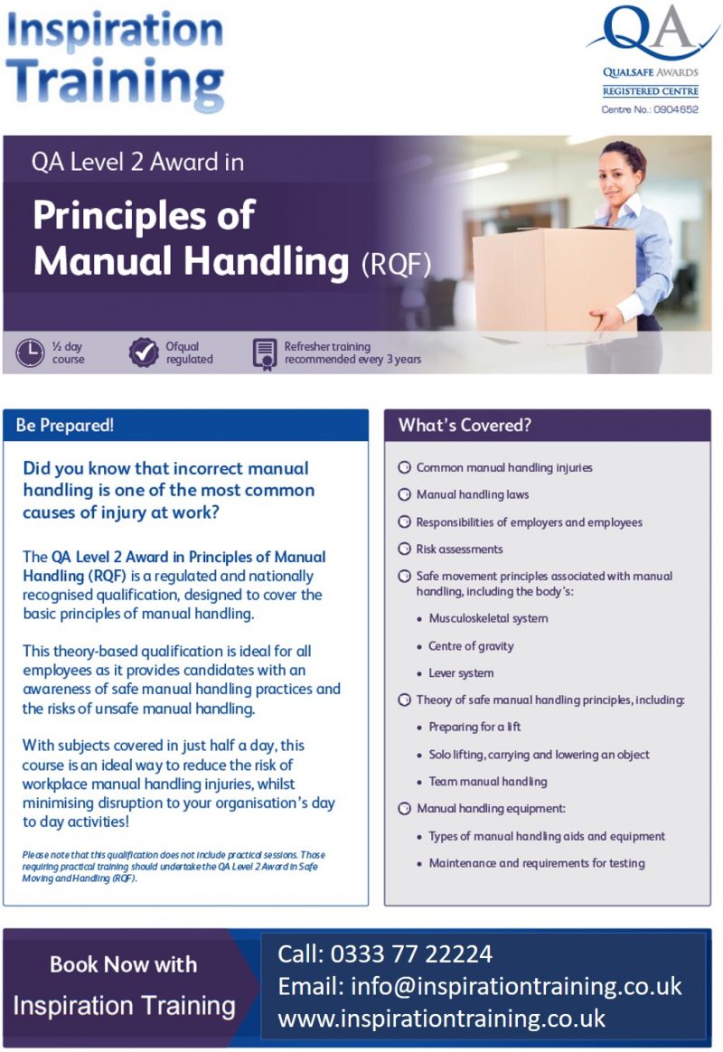 Manual Handling Inspiration Training