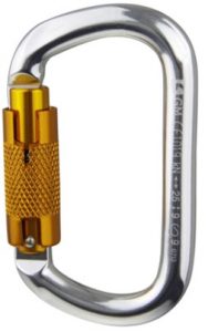 Twist-lock-carabiner